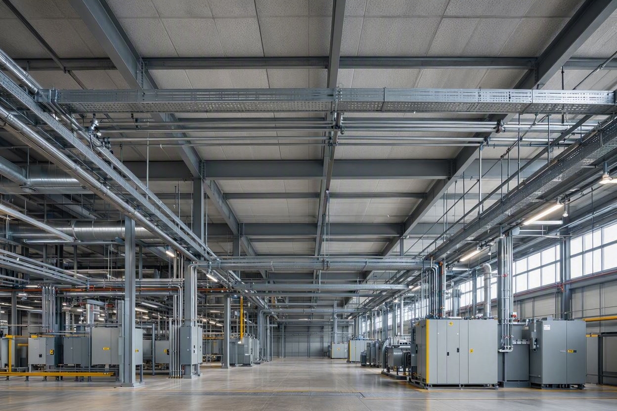 Impianto elettrico industriale